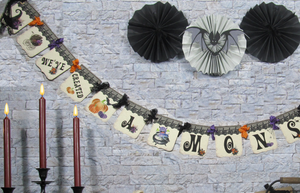 We've Created a Monster! Halloween Baby Shower Decorations Package