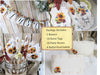 Sunflowers Rustic Autumn Fall Wedding or Bridal Shower Decorations Package